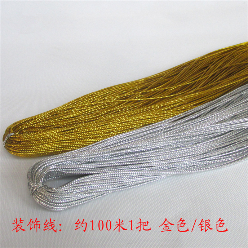 3pcs Christmas Decoration Thread String Silver/Gold Ribbon Home Wedding Birthday Party Decoration Gift Wrapping Rope 100meter/pc
3pcs Christmas Decoration Thread String Silver/Gold Ribbon Home Wedding Birthday Party Decoration Gift Wrapping Rope 100meter/pc