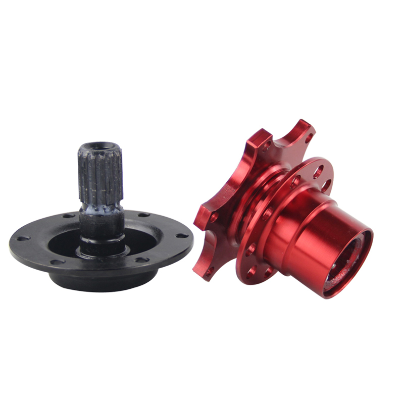 Car Steering Wheel Quick Release Hub Boss Kit Quick Release Steering Wheel Adapter For 6 Hole Steering Wheel Hub