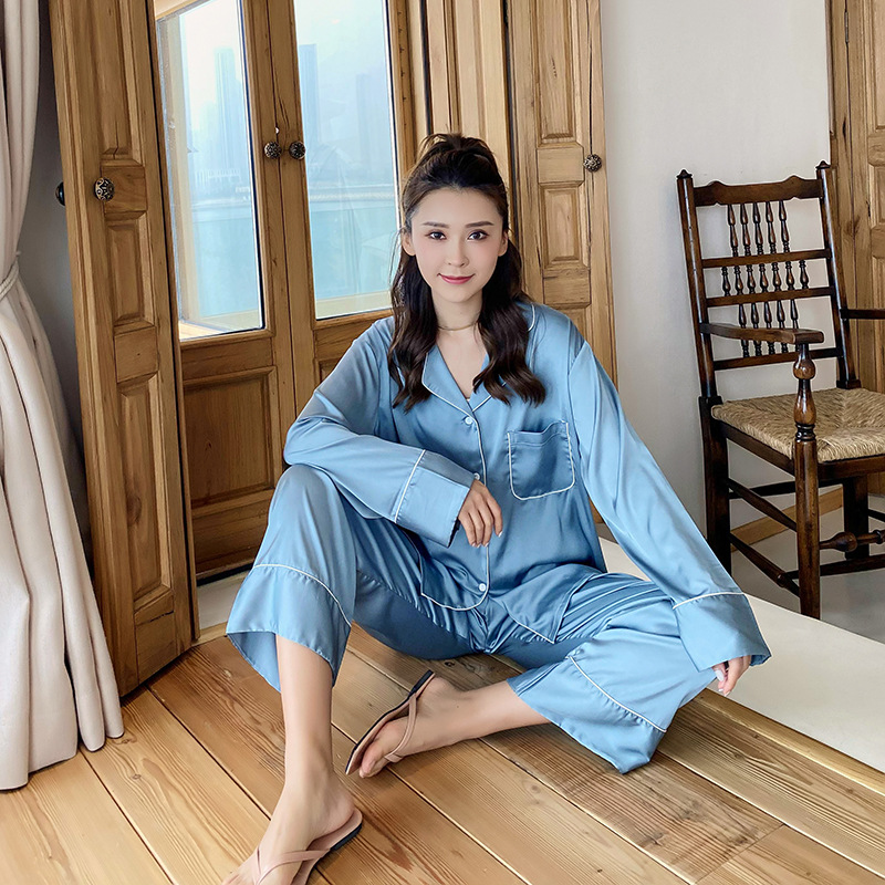 Silk Pajama Sets For Women Luxury Long Sleeve Pyjamas Sleepwear Oversize 2 Pcs Button UP Pijama With Bags Sexy Homewear, Pink
Silk Pajama Sets For Women Luxury Long Sleeve Pyjamas Sleepwear Oversize 2 Pcs Button UP Pijama With Bags Sexy Homewear, Pink