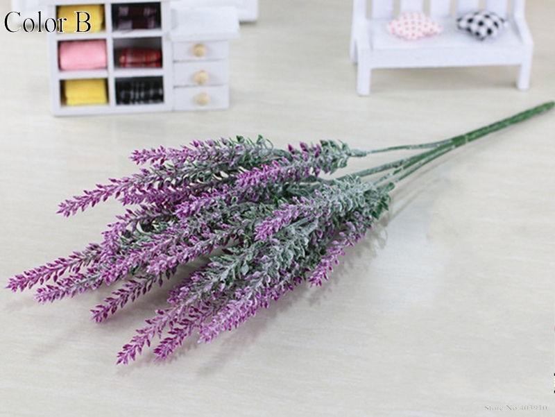 Romantic Provence decoration lavender flower silk artificial flowers grain decorative Simulation of aquatic plants Home decor