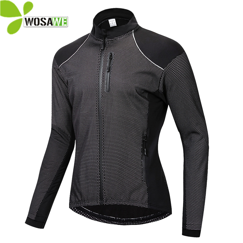 WOSAWE Winter Thin Thermal Fleece Cycling Jacket Men' Warm MTB Bike Clothing Sportswear Windbreaker Water Repellent Sports Coat, Bc216g
WOSAWE Winter Thin Thermal Fleece Cycling Jacket Men' Warm MTB Bike Clothing Sportswear Windbreaker Water Repellent Sports Coat, Bc216g