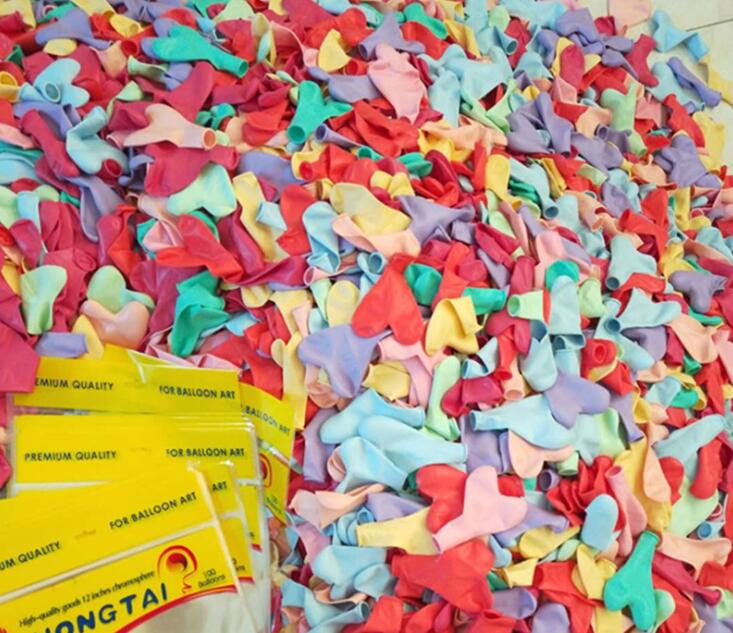 macaroon heart-shaped Balloons romantic wedding thickened latex balloons decoration happy birthday Party Baby Shower Decoration 12 inch