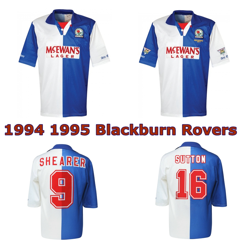 1994 1995 Blackburn Rovers retro soccer jersey 94 95 Blackburn Alan Shearer Sutton Hendry SHERWOOD BERG vintage classic football shirt, Home jersey
1994 1995 Blackburn Rovers retro soccer jersey 94 95 Blackburn Alan Shearer Sutton Hendry SHERWOOD BERG vintage classic football shirt, Home jersey