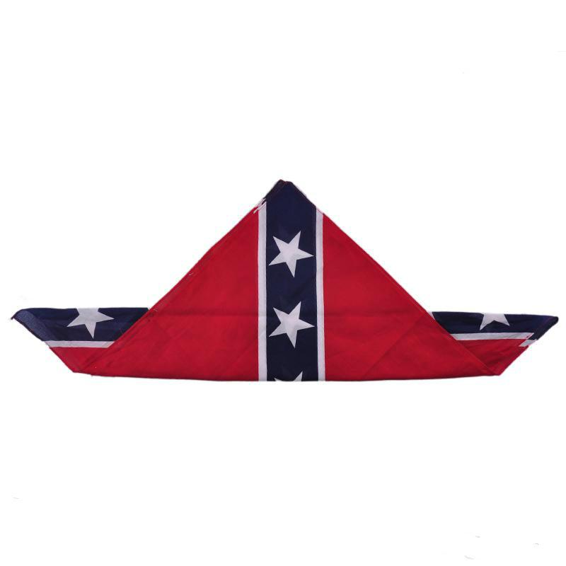 Confederate Flag bandannas do-rags headwraps Civil War Flag 55*55cm Bandana Headband For Adult Bandanas National Polyester Cotton