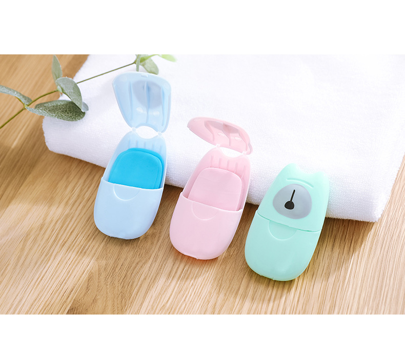500pcs Portable Soap Sheets for Washing Hand Bath Toiletry Flower Scented Laundry Shampoo Shaving Camping Hiking Traveling ZGC3041