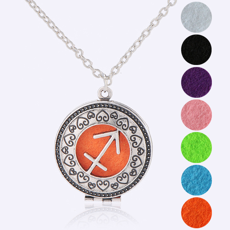 Twelve Constellation Sagittarius Aromatherapy Divergence Phase Box Necklace Healthy Convalescence Perfume Pendeloque Cut Accessories
Twelve Constellation Sagittarius Aromatherapy Divergence Phase Box Necklace Healthy Convalescence Perfume Pendeloque Cut Accessories