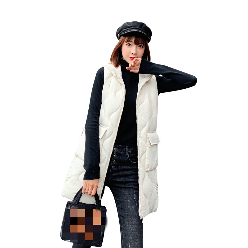 G1321 new autumn winter 2019 women fashion long paragraph slim hoodie cotton vest coat cheap wholesale, Black
G1321 new autumn winter 2019 women fashion long paragraph slim hoodie cotton vest coat cheap wholesale, Black