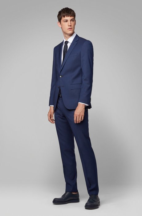 Navy Fashion Young Groom Wedding Tuxedos Men Groom Suits Notched Lapel Two Button Prom Party Blazer Jacket (Jacket+Pants)