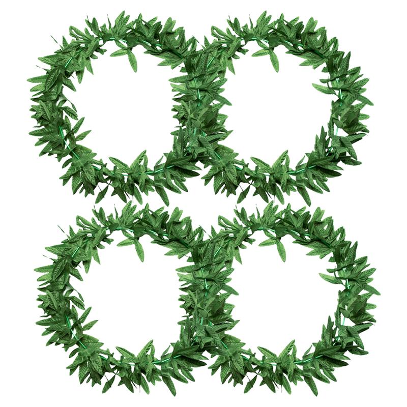 4/6Pcs Simulated Green Leaf Wreath Garland Pendant Wreath Wedding Pendant Decorative Door Ornament Garland Party Home Decoration, B 6pcs 
4/6Pcs Simulated Green Leaf Wreath Garland Pendant Wreath Wedding Pendant Decorative Door Ornament Garland Party Home Decoration, B 6pcs