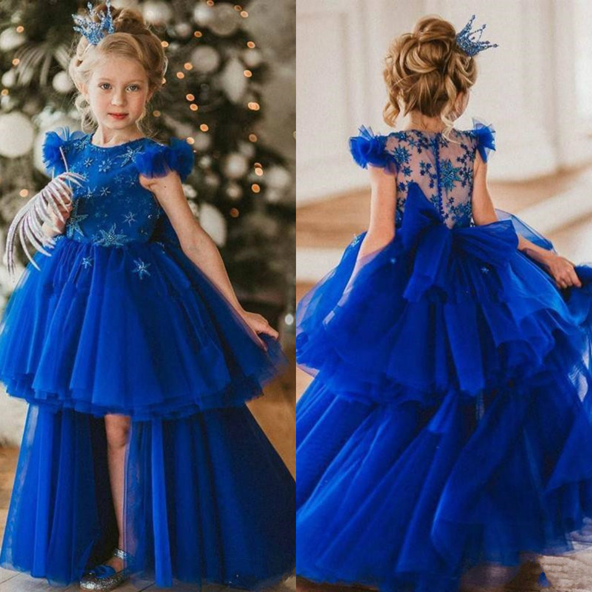 2020 High Low Flower Girl Dresses Jewel Neck Sequined Beaded Girl Pageant Gowns Sleeveless Ruffle Tiered Skirts Custom Made Birthday Gowns, Green
2020 High Low Flower Girl Dresses Jewel Neck Sequined Beaded Girl Pageant Gowns Sleeveless Ruffle Tiered Skirts Custom Made Birthday Gowns, Green