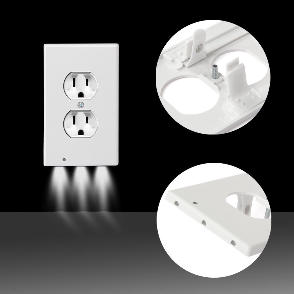 Plug Cover LED Night Light PIR Motion Sensor Safety Light Angel Wall Outlet Hallway Bedroom Bathroom Night Lamp
Plug Cover LED Night Light PIR Motion Sensor Safety Light Angel Wall Outlet Hallway Bedroom Bathroom Night Lamp