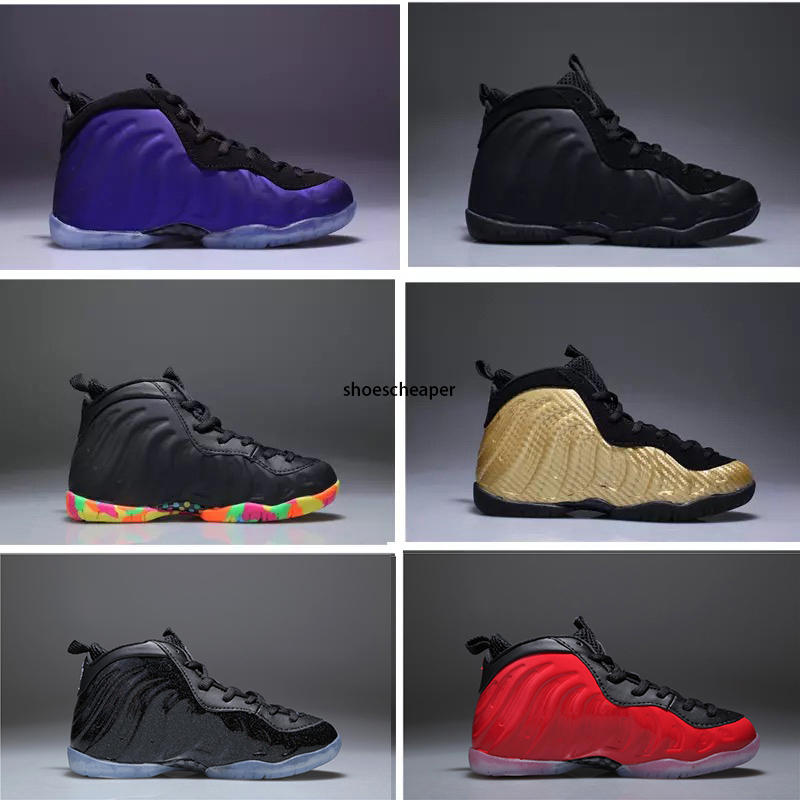 Eggplant Penny Hardaway Kids basketball shoes Black FRUITY PEBBLES Infant children athletic Pippen Duncan sports Toddler sneaker, 12
Eggplant Penny Hardaway Kids basketball shoes Black FRUITY PEBBLES Infant children athletic Pippen Duncan sports Toddler sneaker, 12
