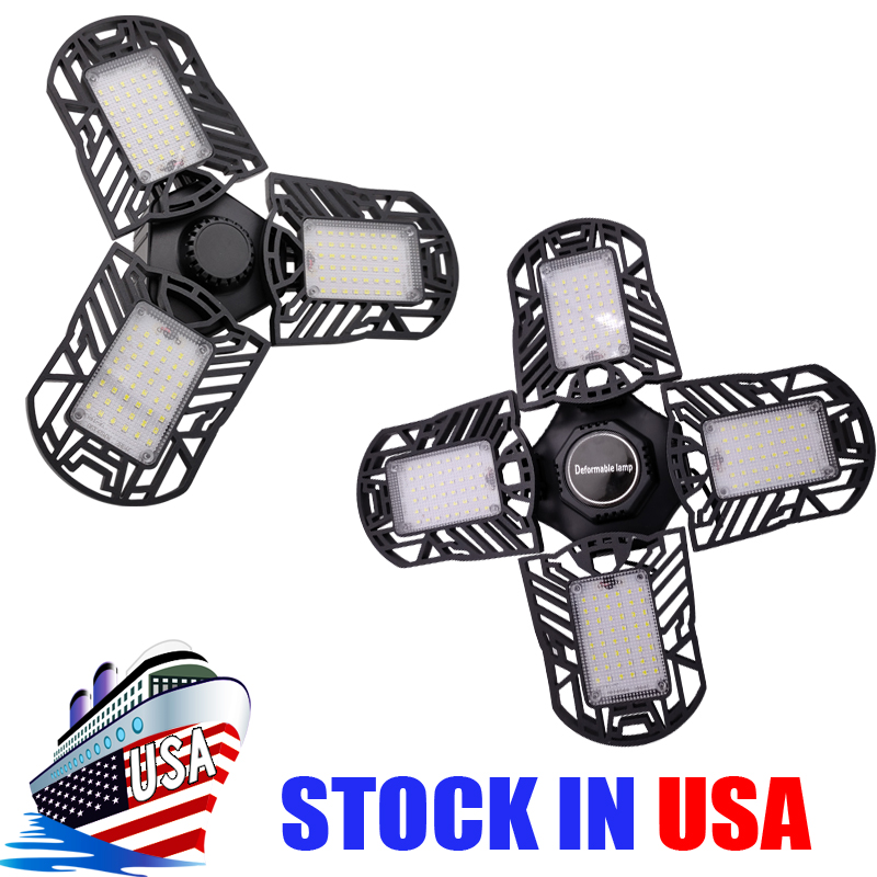 LED Garage Lights, 60W Deformable LED Garage Ceiling Lights with 3 Adjustable Panels E27 6000LM, LED Shop Light for Workshop, barn
LED Garage Lights, 60W Deformable LED Garage Ceiling Lights with 3 Adjustable Panels E27 6000LM, LED Shop Light for Workshop, barn
