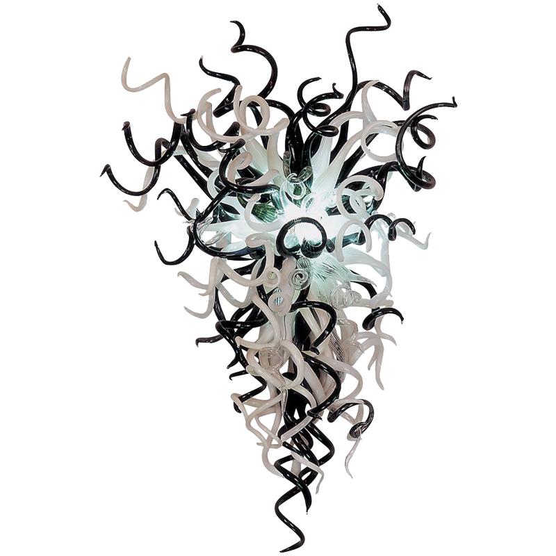 Hand Blown Glass Chandelier Flush Mounted Fixture White Black Clear Large Chandelier Lamps LED Bulbs DIY Chandelier Lighting Free Shipping
Hand Blown Glass Chandelier Flush Mounted Fixture White Black Clear Large Chandelier Lamps LED Bulbs DIY Chandelier Lighting Free Shipping