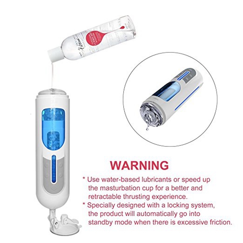Leten A380 Sex Toys for Adults Men Portable TPE Automatic Male Hands Free Piston Vibrator Masturbation Cup Vagina Cunt Y191010