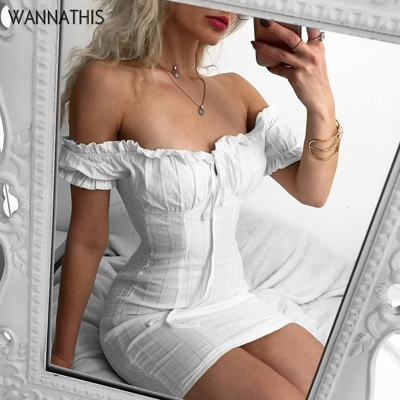 WannaThis Lantern Sleeve Bandage Dress Cotton Linen Butterfly Neck Sexy Casual Elegant Short 2019 Summer Sweet Women Dresses, White
WannaThis Lantern Sleeve Bandage Dress Cotton Linen Butterfly Neck Sexy Casual Elegant Short 2019 Summer Sweet Women Dresses, White
