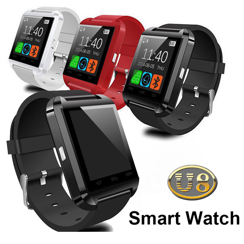 U8 Smart Watch Bluetooth Wrist Watches Altimeter Smartwatch for Apple iPhone 6 5S Samsung S4 S5 Note Android HTC phones Smartphones Free DHL
U8 Smart Watch Bluetooth Wrist Watches Altimeter Smartwatch for Apple iPhone 6 5S Samsung S4 S5 Note Android HTC phones Smartphones Free DHL