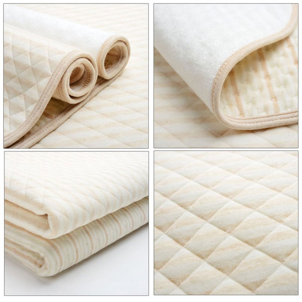 Baby Cotton Urine Mat Diaper Nappy Bedding Changing Cover Pad Waterproof Mattress Protector Baby Nappy Pad For Sleeping