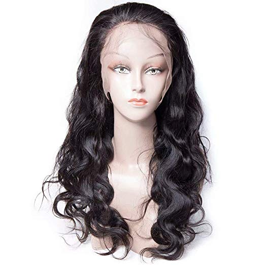 360 Lace Frontal Wig Lace Front Human Brazilian Body Wave Preplucked Lace Wigs For Women 150%density for sale