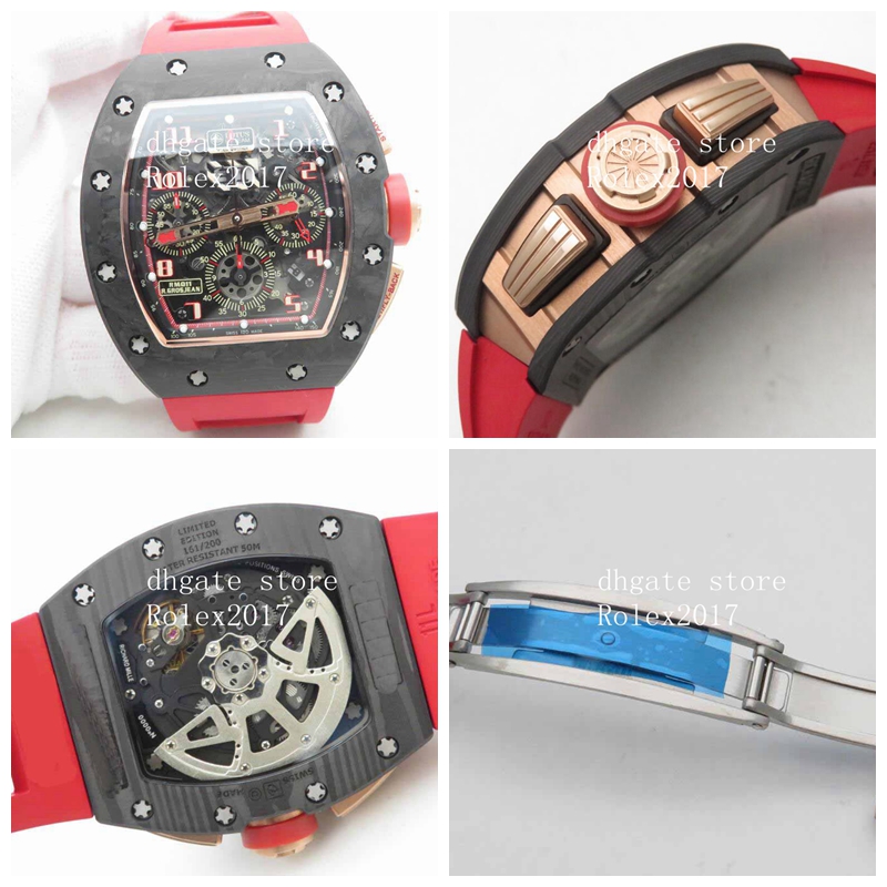 Mens F1 Red Skele/RG KV ETA 7750 Limited Edition apanese Automatic movement Rose Gold Inner Bezel WATCH Full Forged chronograph watch, Black
Mens F1 Red Skele/RG KV ETA 7750 Limited Edition apanese Automatic movement Rose Gold Inner Bezel WATCH Full Forged chronograph watch, Black