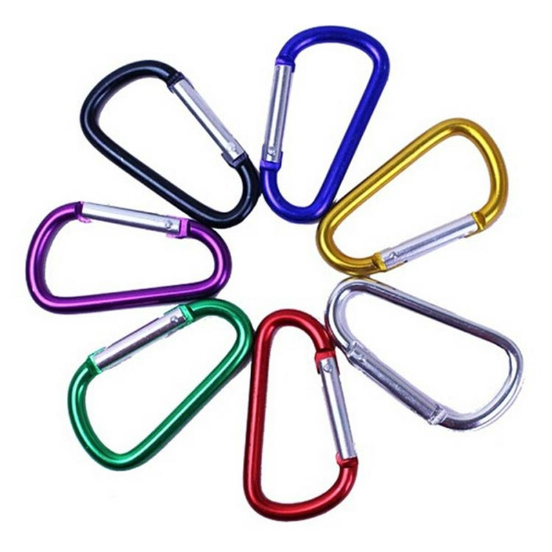 500pcs Thickened diameter 46mm*23mm Aluminum Alloy D Styles Climbing Button With Lock Carabiner Keychain Camping Hanging Hook
500pcs Thickened diameter 46mm*23mm Aluminum Alloy D Styles Climbing Button With Lock Carabiner Keychain Camping Hanging Hook