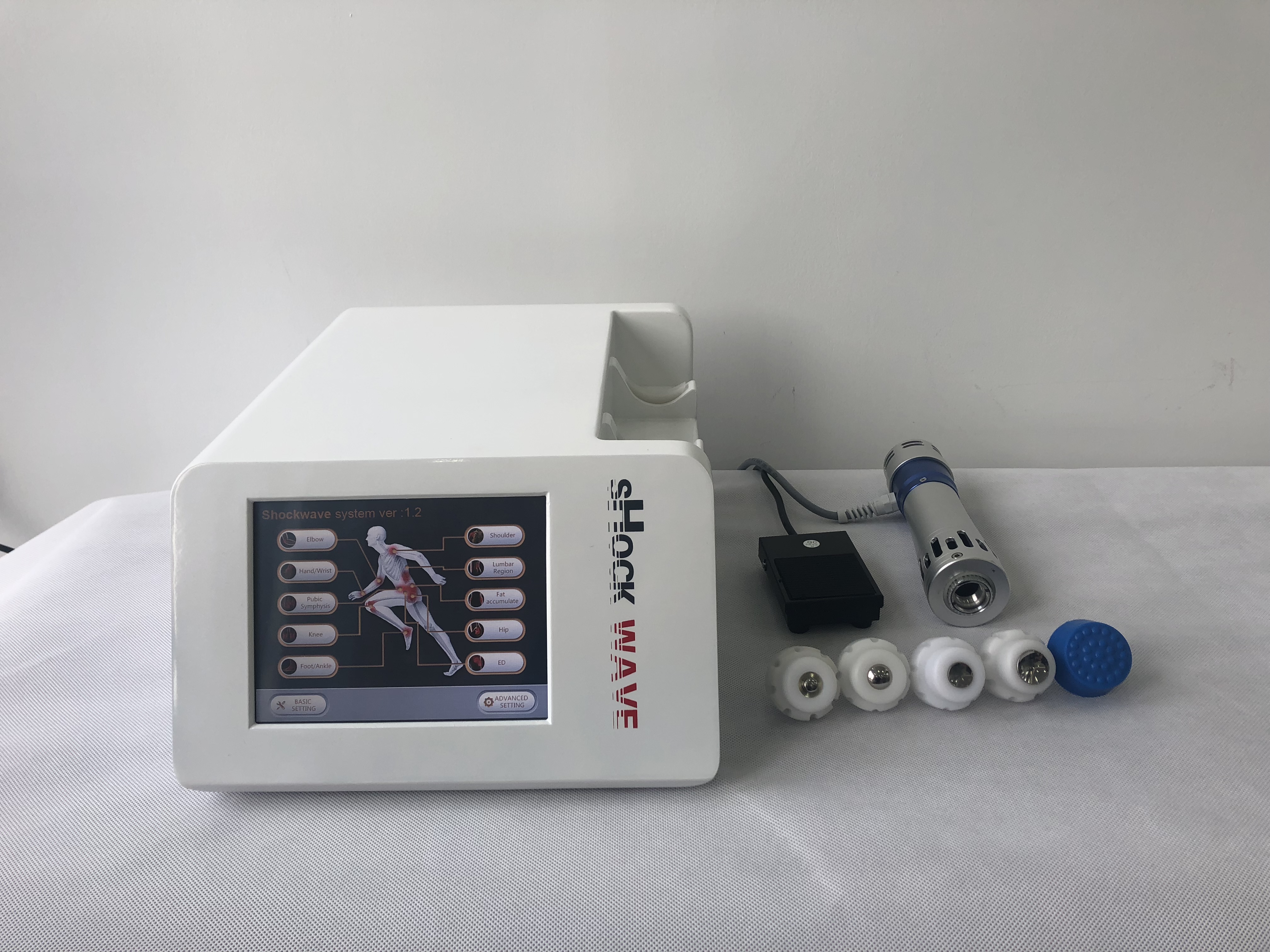 Hot sale physiotherapy equipment shockwave ESWT therapy for low back pain/Home use shock wave physiotherpay for ED treatment
Hot sale physiotherapy equipment shockwave ESWT therapy for low back pain/Home use shock wave physiotherpay for ED treatment