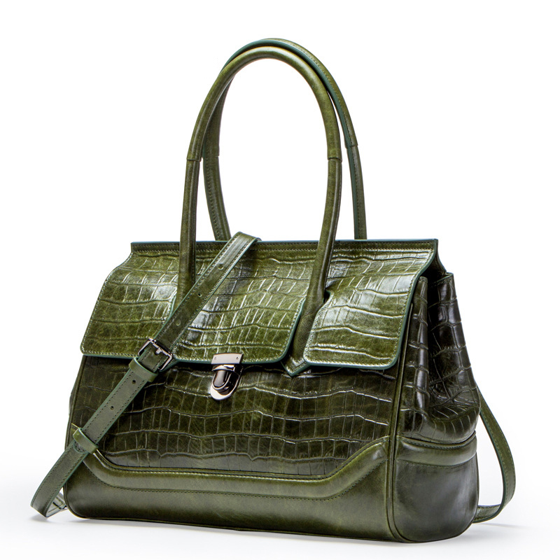 Designer-2019 Luxury Fashion Crocodile Pattern Shoulder Bag Designer Handbag Premium Female Bag Ladies Portable Messenger Bag, Dark green
Designer-2019 Luxury Fashion Crocodile Pattern Shoulder Bag Designer Handbag Premium Female Bag Ladies Portable Messenger Bag, Dark green