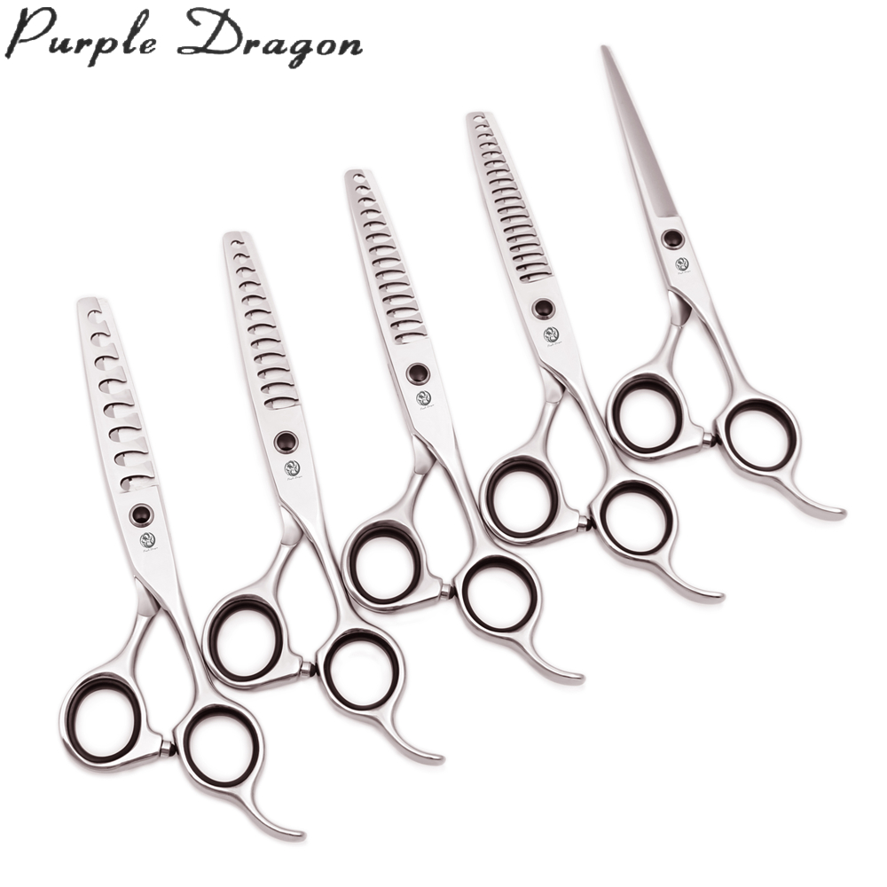 Barber Shears 6" Purple Dragon JP Stainless Thinning Scissors Hair Scissors 8/12/14/18 Teeth Thinning Rate 20% - 50% Haircut Scissors Z2004
Barber Shears 6" Purple Dragon JP Stainless Thinning Scissors Hair Scissors 8/12/14/18 Teeth Thinning Rate 20% - 50% Haircut Scissors Z2004
