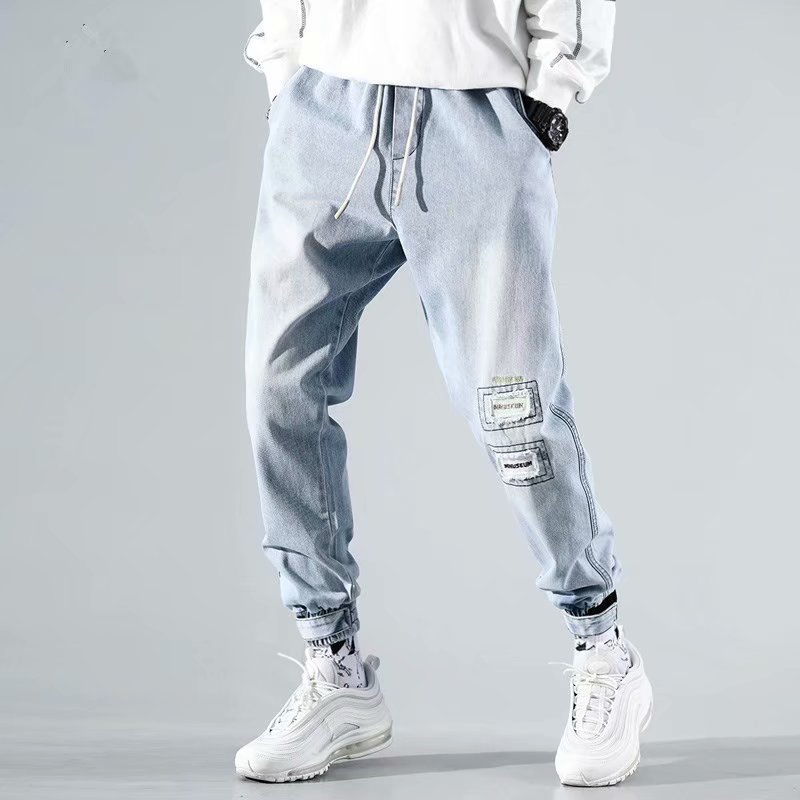 Men Light Blue Jeans Harem Pants 2020 Mens Streetwear Casual Hip Hop Denim Pants Male Fashion Jeans 4XL
Men Light Blue Jeans Harem Pants 2020 Mens Streetwear Casual Hip Hop Denim Pants Male Fashion Jeans 4XL