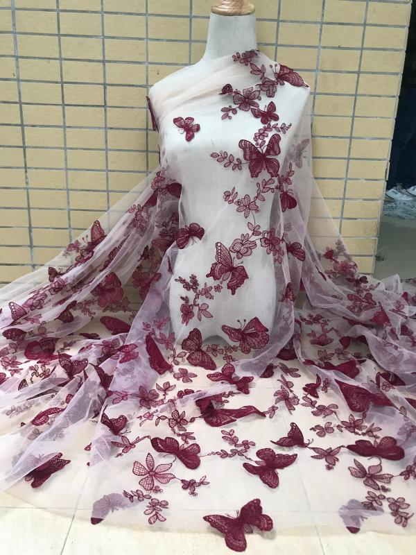 new arrival JIANXI.C-209805 embroidered net lace fabric Nigeria tull net lace fabric with butterfly
new arrival JIANXI.C-209805 embroidered net lace fabric Nigeria tull net lace fabric with butterfly