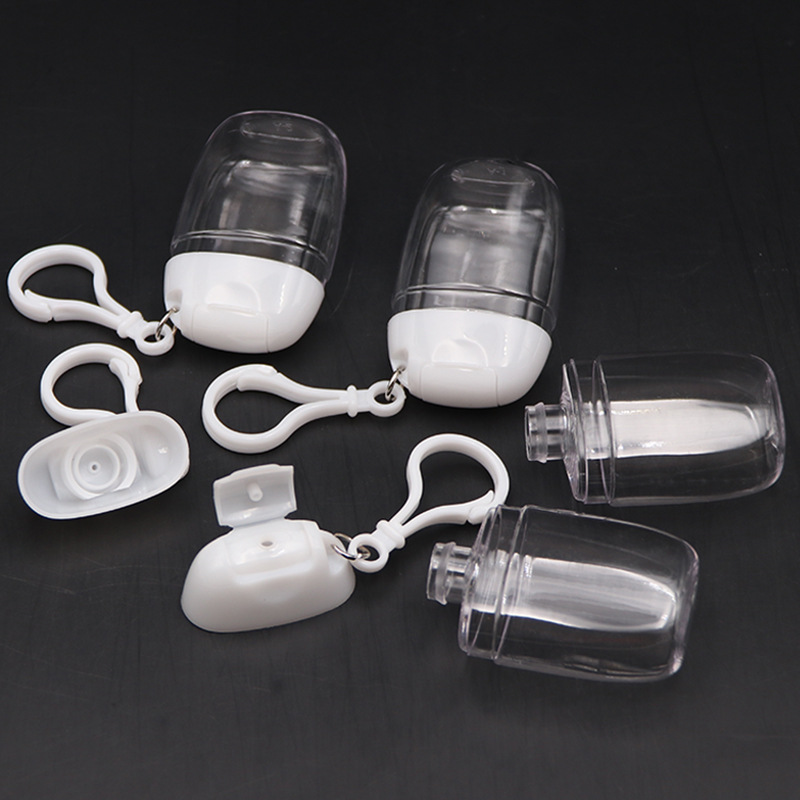 30 ml Hand sanitizer plastic bottle flip bottles petg small sample pack hook Jars Portable Key Ring Clear Transparent
30 ml Hand sanitizer plastic bottle flip bottles petg small sample pack hook Jars Portable Key Ring Clear Transparent