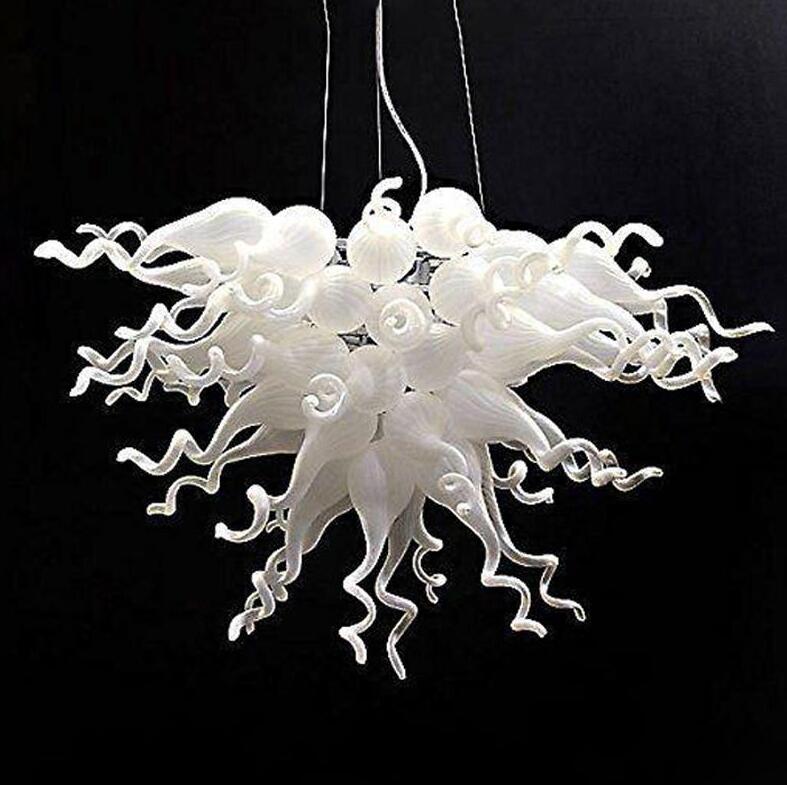 Handmade Blown Glass Chandelier lamp Modern White Pendant Lamps Italy Design Customize Hanging LED Lighting for Home Decoration
Handmade Blown Glass Chandelier lamp Modern White Pendant Lamps Italy Design Customize Hanging LED Lighting for Home Decoration