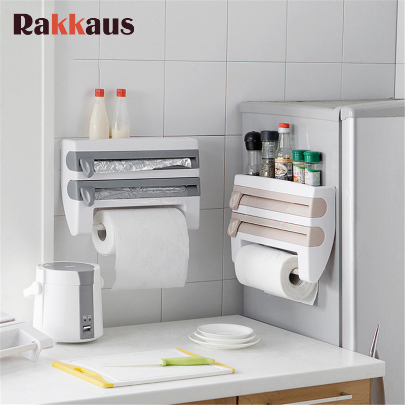 Wall Mounted Kitchen Refrigerator Hang Film Storage Cutting Holder Wrap Cutter Tin Sheets Paper Towel Holder Kitchen Shelf Hook
Wall Mounted Kitchen Refrigerator Hang Film Storage Cutting Holder Wrap Cutter Tin Sheets Paper Towel Holder Kitchen Shelf Hook