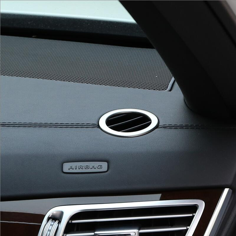Car Internal Dashboard Side Air Vent Outlet Rings frame Cover Trim Sticker for Mercedes Benz E Class W212 Auto Accessories 2010-2015 2pcs
Car Internal Dashboard Side Air Vent Outlet Rings frame Cover Trim Sticker for Mercedes Benz E Class W212 Auto Accessories 2010-2015 2pcs