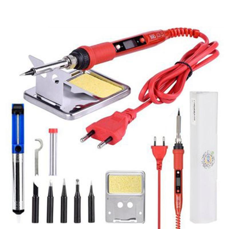 YIRU 80W 220V/110V LCD Digital Soldering Iron Tool Kit with Ceramic Heating Core and Adjustable Temperature
YIRU 80W 220V/110V LCD Digital Soldering Iron Tool Kit with Ceramic Heating Core and Adjustable Temperature