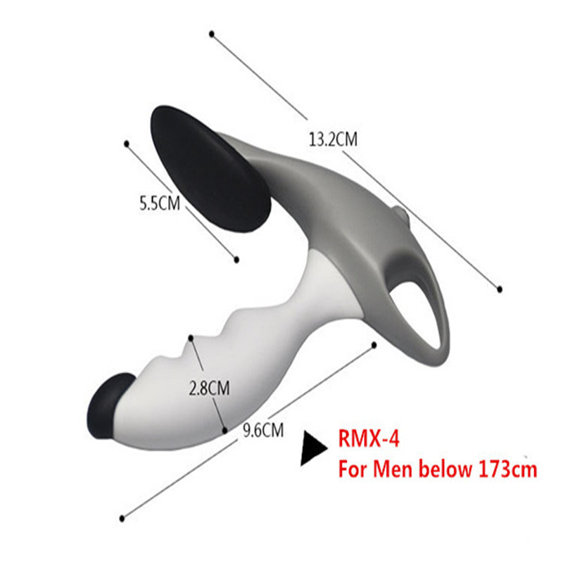 Prostate Gland Massager Estim Electro Sex Toys Butt Plugs Anal Plunger Electric Pulse Shock Stimulation Torture Play for Men Y200422