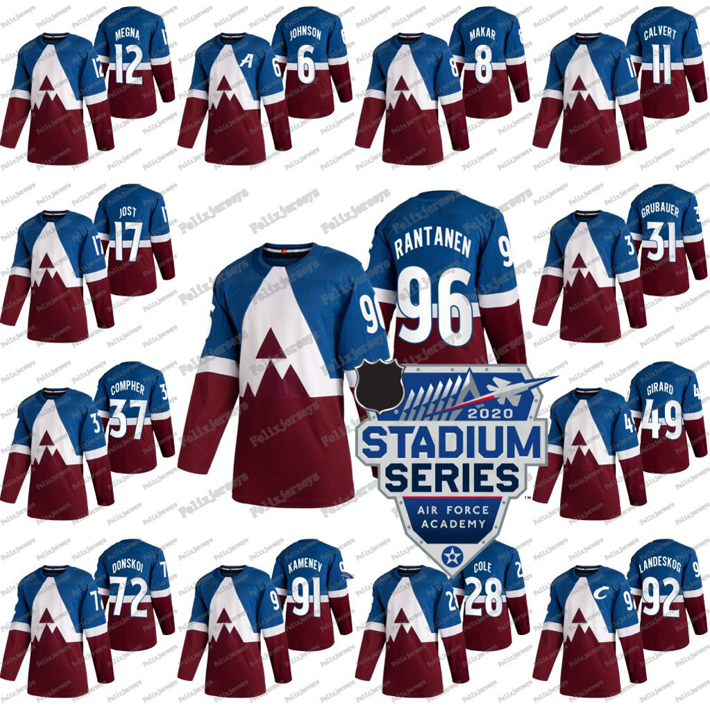 92 Gabriel Landeskog 2020 Stadium Series Colorado Avalanche 29 Nathan MacKinnon Samuel Girard Mikko Rantanen Cale Makar Kamenev Jersey, 2019 all star white men: size s-3xl
92 Gabriel Landeskog 2020 Stadium Series Colorado Avalanche 29 Nathan MacKinnon Samuel Girard Mikko Rantanen Cale Makar Kamenev Jersey, 2019 all star white men: size s-3xl