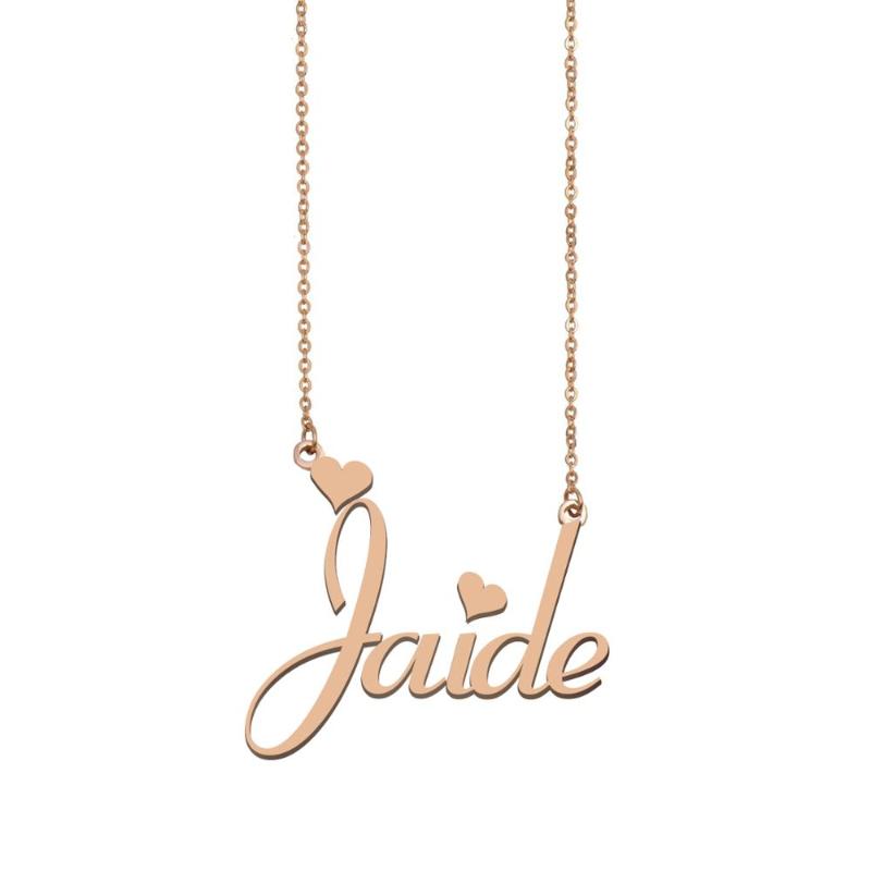 Jaide Name Necklace , Custom Name Necklace for Women Girls Best Friends Birthday Wedding Christmas Mother Days Gift
Jaide Name Necklace , Custom Name Necklace for Women Girls Best Friends Birthday Wedding Christmas Mother Days Gift