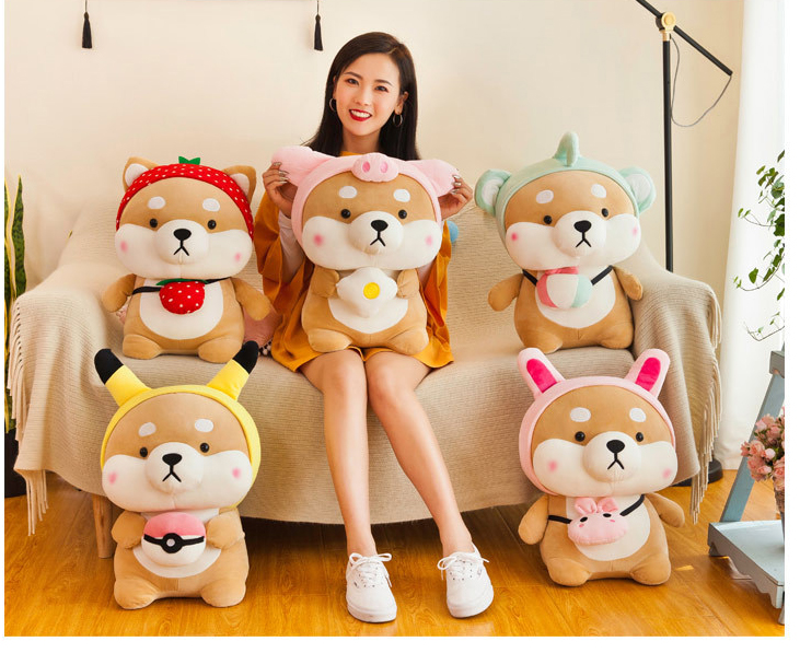 Cute dog Akita small doll doll 5 styles cute Shiba Inu children's doll pillow cushion plush toys
Cute dog Akita small doll doll 5 styles cute Shiba Inu children's doll pillow cushion plush toys
