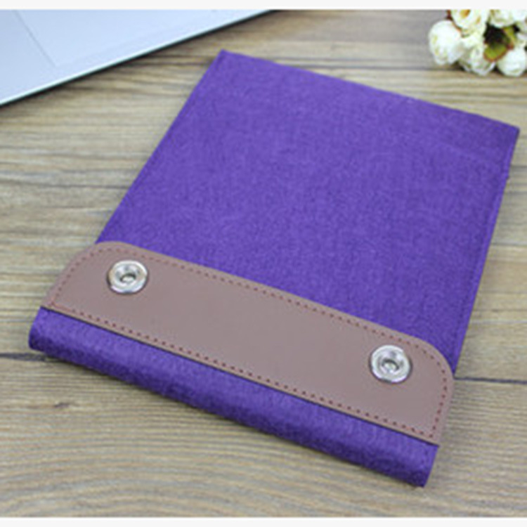 Felt Computer Bag New Style Purple Felt Bag -resistant Computers Protection Kits Low Price
