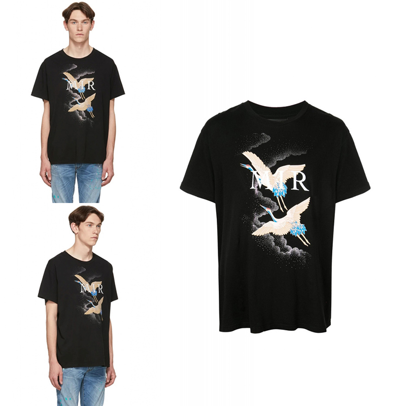Mens Stylist T Shirt Summer Crane Print Short Sleeve Fashion Mens T Shirt Hip Hop Men Women Black Tees Size S-2XL, White;black
Mens Stylist T Shirt Summer Crane Print Short Sleeve Fashion Mens T Shirt Hip Hop Men Women Black Tees Size S-2XL, White;black