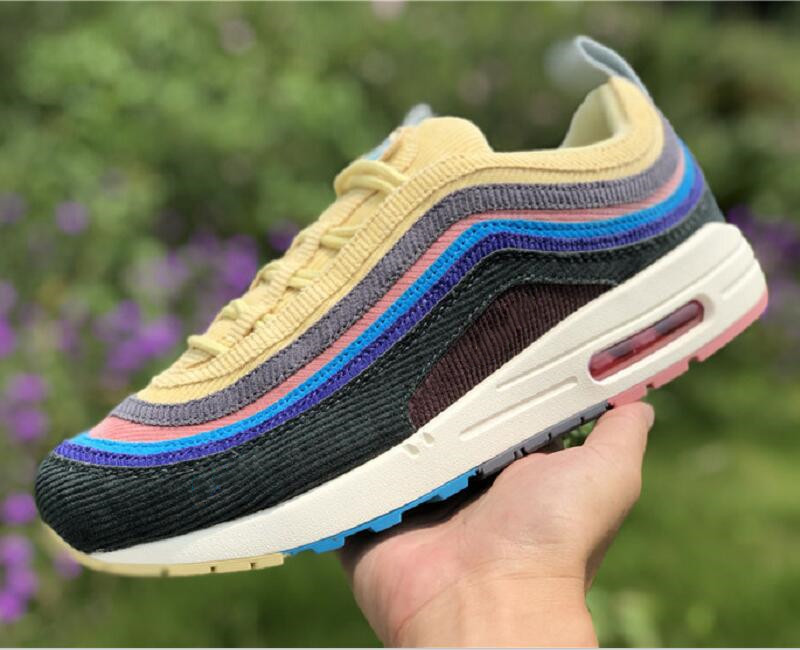 Top Quality Sean Wotherspoon VF SW Designer Running Shoes Hybrid Cushion New Custom Corduroy Rainbow Sports Sneakers With Original Box, Light blue fury lemon wash
Top Quality Sean Wotherspoon VF SW Designer Running Shoes Hybrid Cushion New Custom Corduroy Rainbow Sports Sneakers With Original Box, Light blue fury lemon wash
