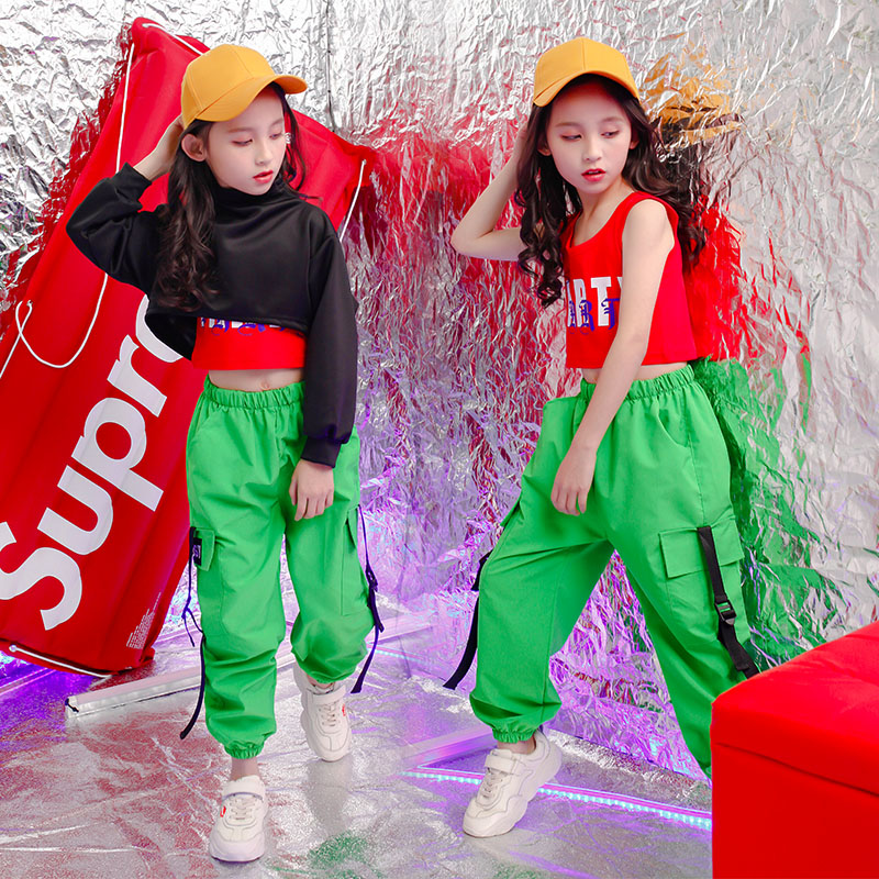 Kids Ballroom Jacket Jogger Pants dancing Stage wear Outfits Girls Competitions Modern Jazz Hip Hop dance wear Clothing Suit, Red
Kids Ballroom Jacket Jogger Pants dancing Stage wear Outfits Girls Competitions Modern Jazz Hip Hop dance wear Clothing Suit, Red