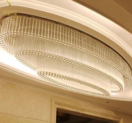 Modern LED Crystal Large Chandelier Pendant Light For Villa Living Room Hall Ceiling Light Oval Hotel Lobby Customized Club Sales Project Light Lighting Lamps
Modern LED Crystal Large Chandelier Pendant Light For Villa Living Room Hall Ceiling Light Oval Hotel Lobby Customized Club Sales Project Light Lighting Lamps