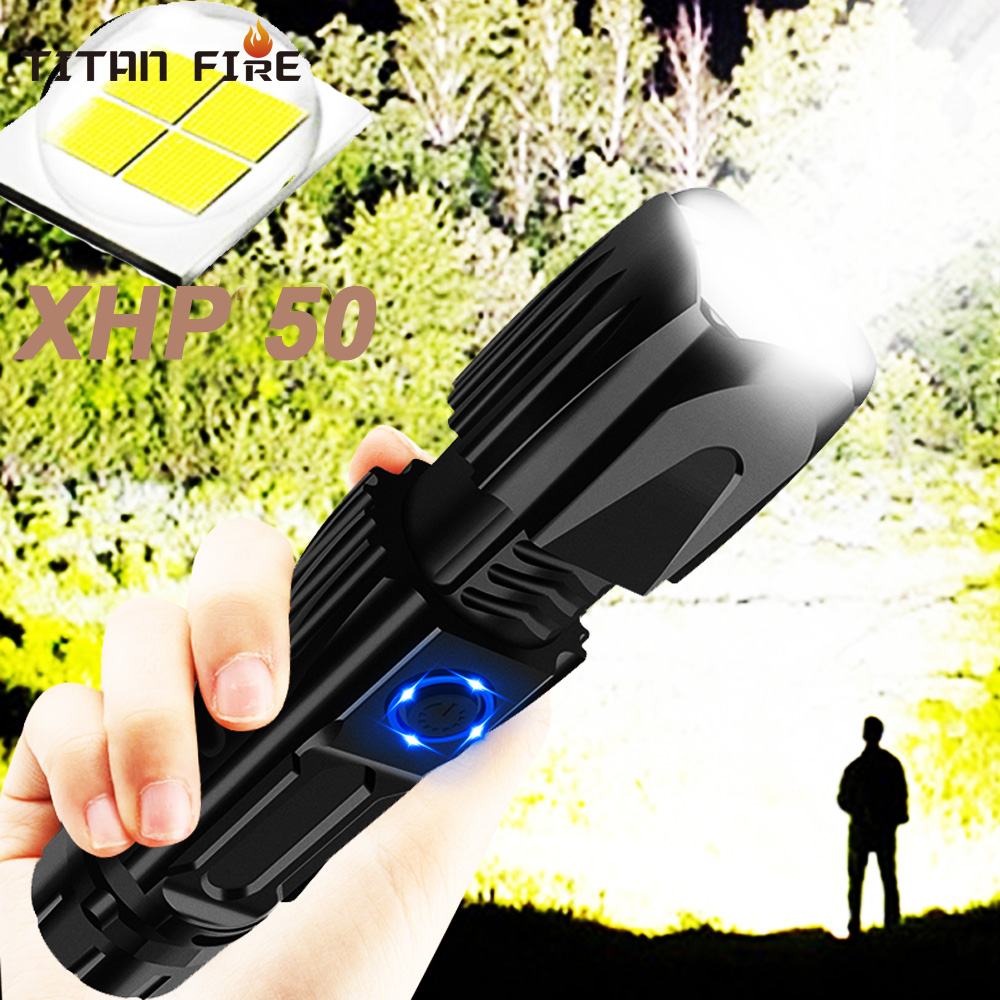 Smart chip Waterproof xhp50 High powerful rechargeable LED Flashlight lanterna Tactical Light 26650 Camping Hunting Lamp
Smart chip Waterproof xhp50 High powerful rechargeable LED Flashlight lanterna Tactical Light 26650 Camping Hunting Lamp