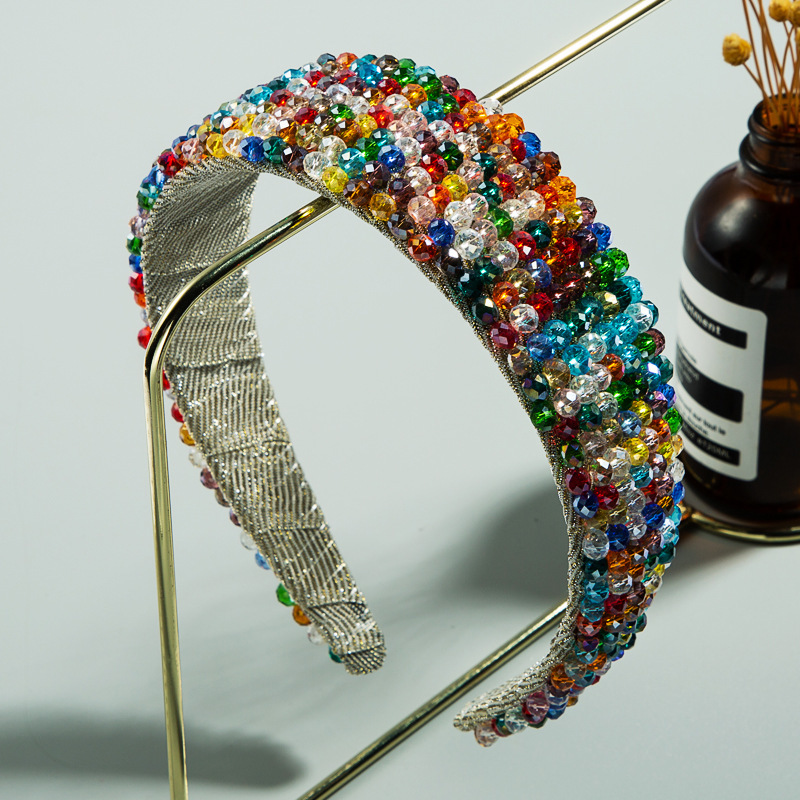 ins fabric headband handmade beads high-end wide-edge hair Press anti-slip hair band women's face wash head buckle
ins fabric headband handmade beads high-end wide-edge hair Press anti-slip hair band women's face wash head buckle
