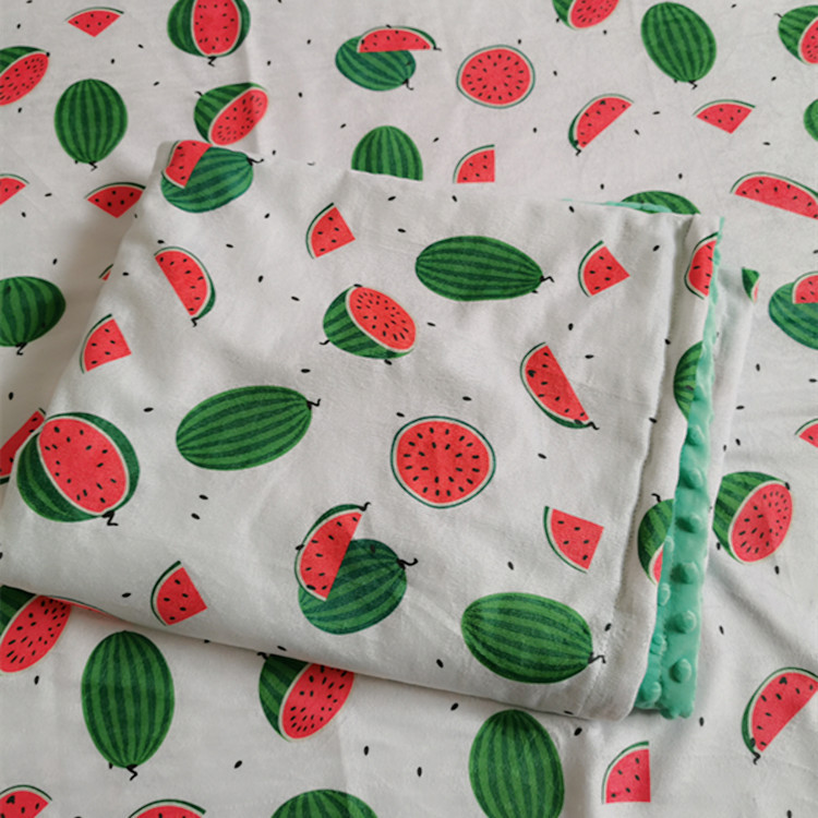 Baby blanket baby pea blanket printed double flannel coral for children 75*120CM, White
Baby blanket baby pea blanket printed double flannel coral for children 75*120CM, White
