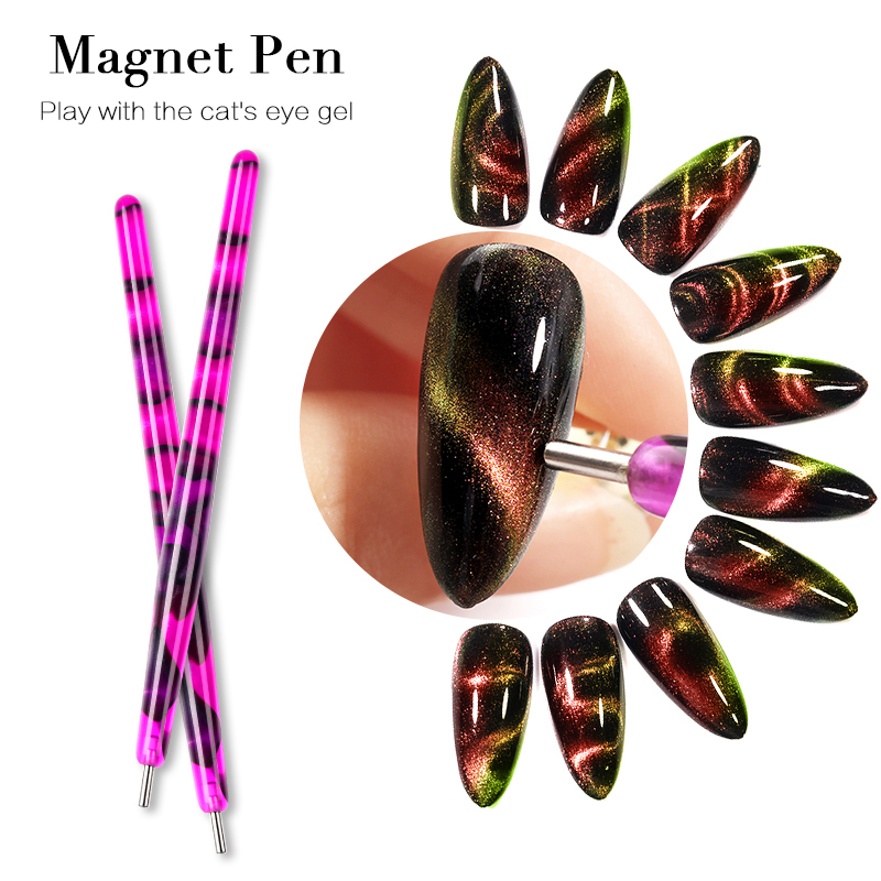 Nail Art Magnet Stick Cat Eyes Magnet for Nail Gel Polish 3D Line Strip Effect Strong Magnetic Pen Tools for Gel Varnish, 17
Nail Art Magnet Stick Cat Eyes Magnet for Nail Gel Polish 3D Line Strip Effect Strong Magnetic Pen Tools for Gel Varnish, 17