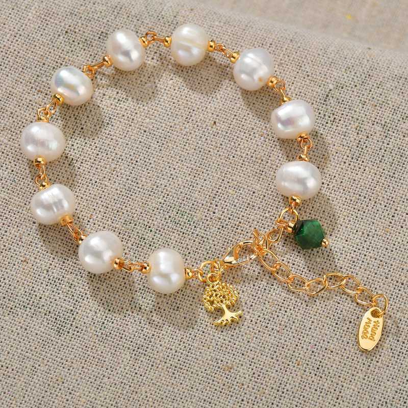 New Natural Freshwater Pearls Life Of Tree Pendants Bracelet Bangles For Women Real Pearl Green Stone Dangles Bracelets Jewelry
New Natural Freshwater Pearls Life Of Tree Pendants Bracelet Bangles For Women Real Pearl Green Stone Dangles Bracelets Jewelry