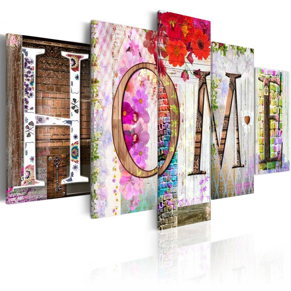 Unframed Hd Printed Home Design Canvas Painting on The Wall Art 5 Pcs Home Decor Modular Pictures Posters (without Frame)